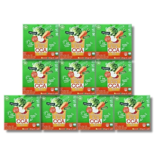홀푸드코리아 홀베리 아침엔 클렌즈 유기농 CCA주스 80g 14포 (10개)_이미지