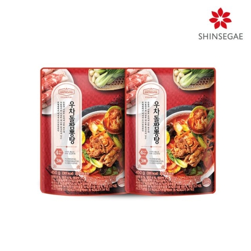 신세계푸드 호텔컬렉션 우차돌 짬뽕탕 450g (2개)_이미지
