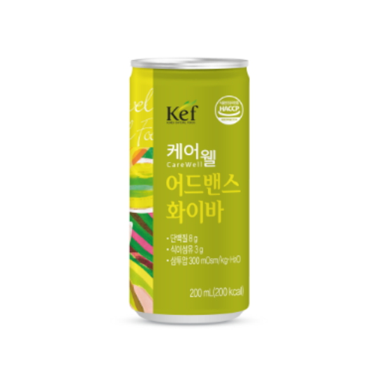 한국엔테랄푸드(Kef) 케어웰 어드밴스 화이바 200ml (캔) (30개)