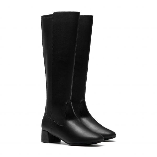 클락스 우먼 Iridessa Glow 톨 부츠 와이드 Width Available 블랙 레더 10940716