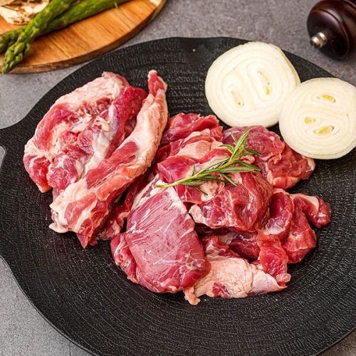 자연맛남 제주 흑돼지 뒷고기 500g