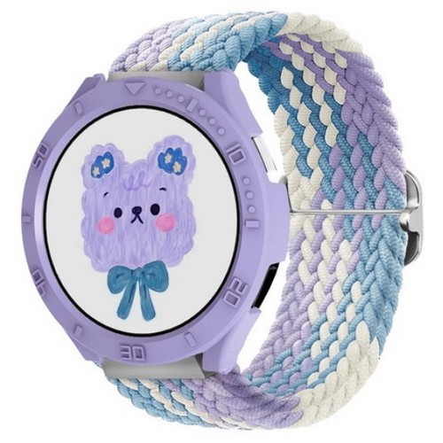 케이안컴퍼니 갤럭시워치6 브레이드 솔로 루프 니트 스트랩 케이스 세트 (40mm)_이미지