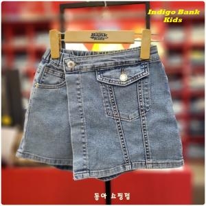 봄,가을맞이 스쿨룩으로 강추 데님 랩 치마 바지 IKWH23802