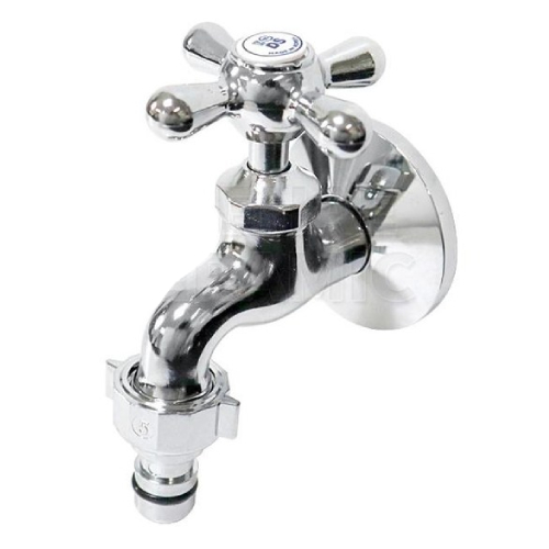 해림바스 DS 십자 커플링 기본형 수도꼭지 (냉수)