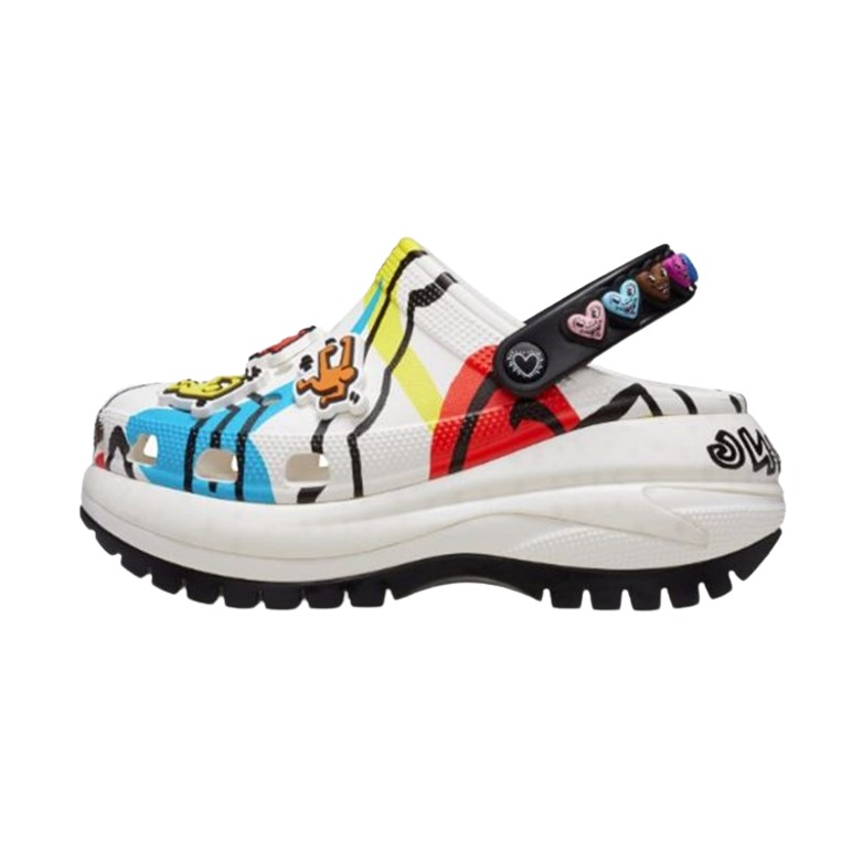 크록스 여성 키스 해링 메가 크러쉬 클로그_24SUCL209822_이미지