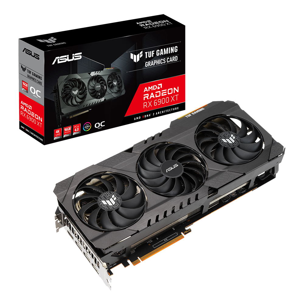 ASUS TUF Gaming �󵥿� RX 6900 XT O16G OC D6 16GB