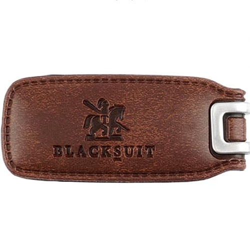 블랙슈트 가죽벨트클립