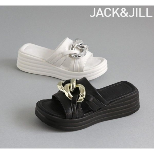  잭앤질 맥시멀 체인장식 플랫폼 샌들 JB5Z330