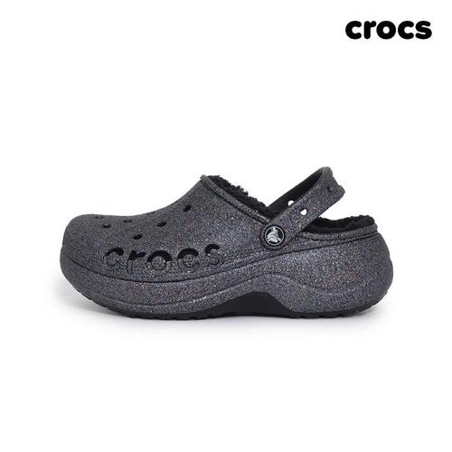 크록스 바야 플랫폼 라인드 글리터 클로그 209243-0WH이미지입니다. 누르면 해당 게시물로 새창이동합니다.