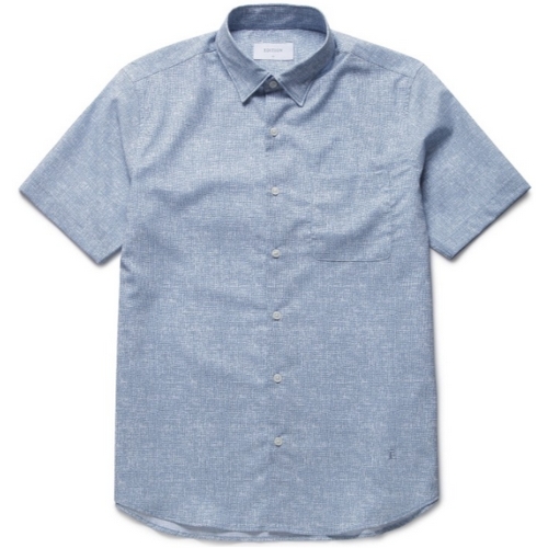 에디션 스파쿨링 반팔 카라 셔츠 NEB2WC1953_이미지