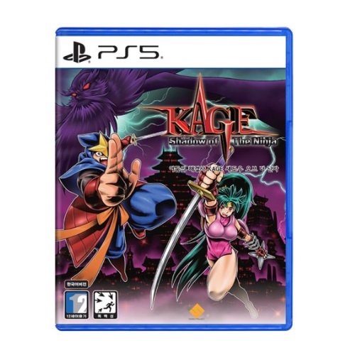 어둠의 해결사 KAGE 섀도우 오브 더 닌자 한글판 PS5, 패키지디스크_이미지