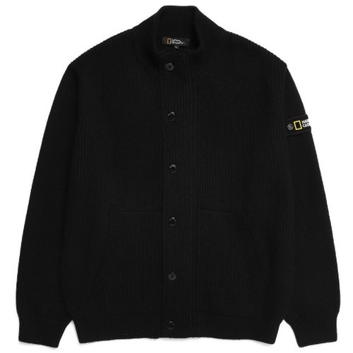 내셔널지오그래픽 어반 하이넥 와펜 집업 가디건 N224MKT350_이미지