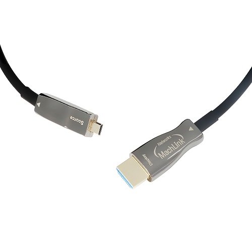 마하링크 ML-C8KH Micro HDMI to HDMI v2.1 하이브리드 광 케이블 (10m)_이미지