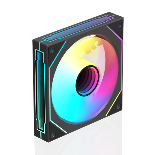 이코벨라 FR120M ARGB PWM (벌크, 블랙)_이미지