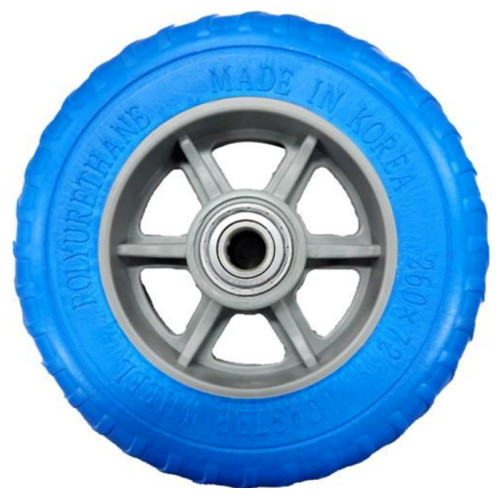 스마토 핸드트럭 블루 발포바퀴 (10