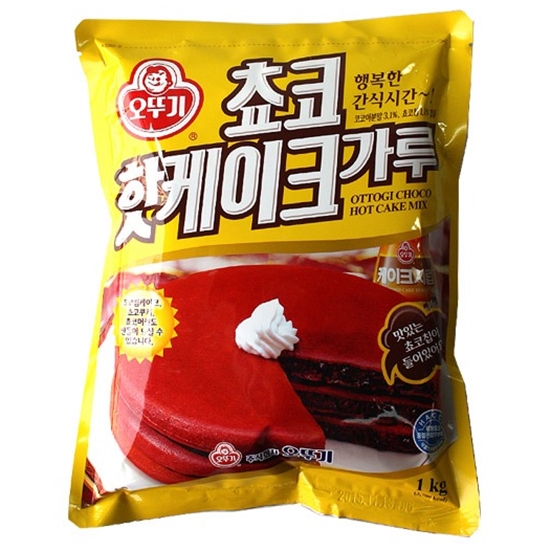 오뚜기 쵸코 핫케이크 가루 1kg (5개)_이미지