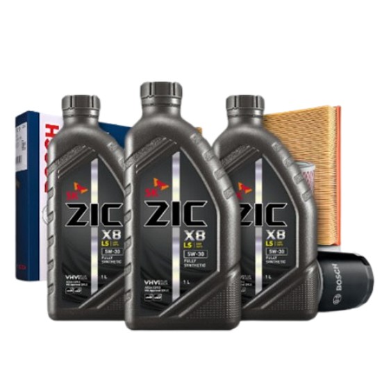SK엔무브 지크 X8 LS 5W30 4L + 보쉬필터 현대 아반떼MD 가솔린