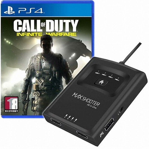 액티비전 콜 오브 듀티: 인피니트 워페어 PS4 + 맥스슈터 올인원 패키지