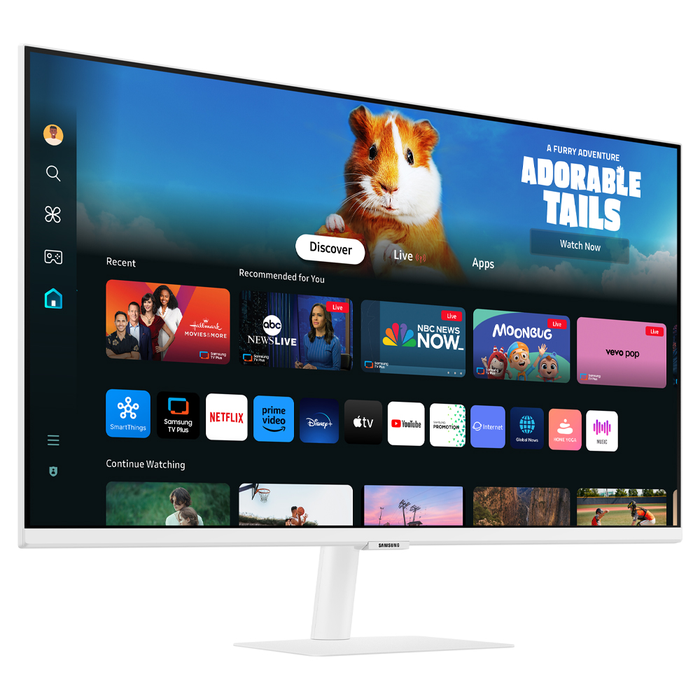 삼성전자 무빙스타일 M5 S27DM501 이동형 패키지 (스마트마운트 무탠바이미)_이미지