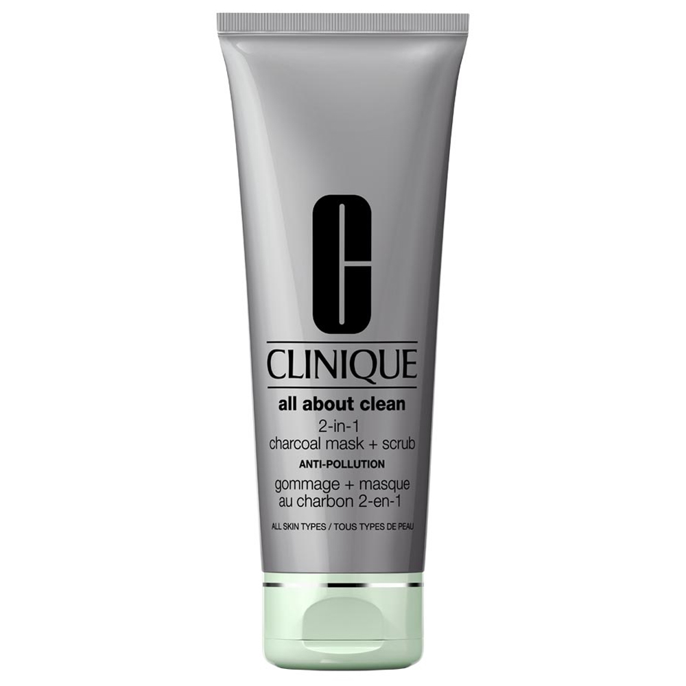  크리니크 올 어바웃 클린 2in1 차콜 마스크 + 스크럽 안티 폴루션 100ml [1개]