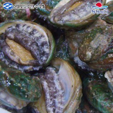 바다참전복수산 청정바다엔 완도전복 18~20개(마리) 1kg이미지입니다. 누르면 해당 게시물로 새창이동합니다.