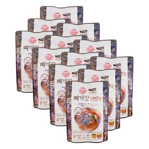 오뚜기 죽장연 빠개장 된장국 500g (12개)_이미지