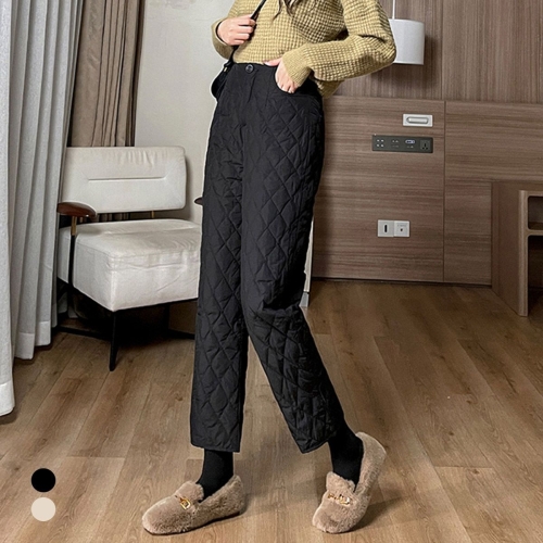 화세 누빔백밴딩팬츠_HL5WPT004C_이미지