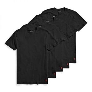  폴로랄프로렌 폴로 5 Pack 코튼 클래식 크루넥 라운드 5 폴로 블랙 8664524