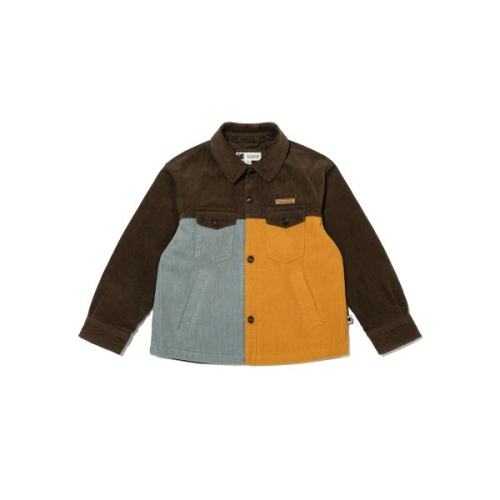 KIDS 브라우니 컬러블럭 패딩 셔켓 키즈 BROWN K5426LPJ92BRW 927005