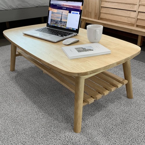 로포텐 제이제이 접이식 원목 거실테이블