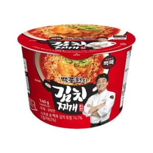더본코리아 빽쿡 백종원의 김치찌개 라면 140g (10개)_이미지