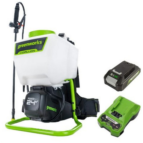 그린웍스 G-Max 24V 백팩 분무기 (2.0Ah, 배터리 1개)