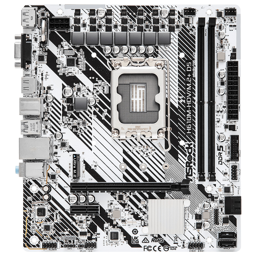 ASRock H610M-HDV/M.2+ D5 에즈윈 (벌크)