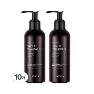 아브카 센서티브 스킨핏 쉐이빙 젤 200ml (10개)_이미지