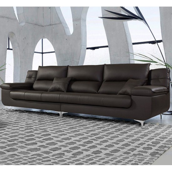 동서가구 MIGAH 프리미엄 천연가죽 소파 4인용 (스툴별도)