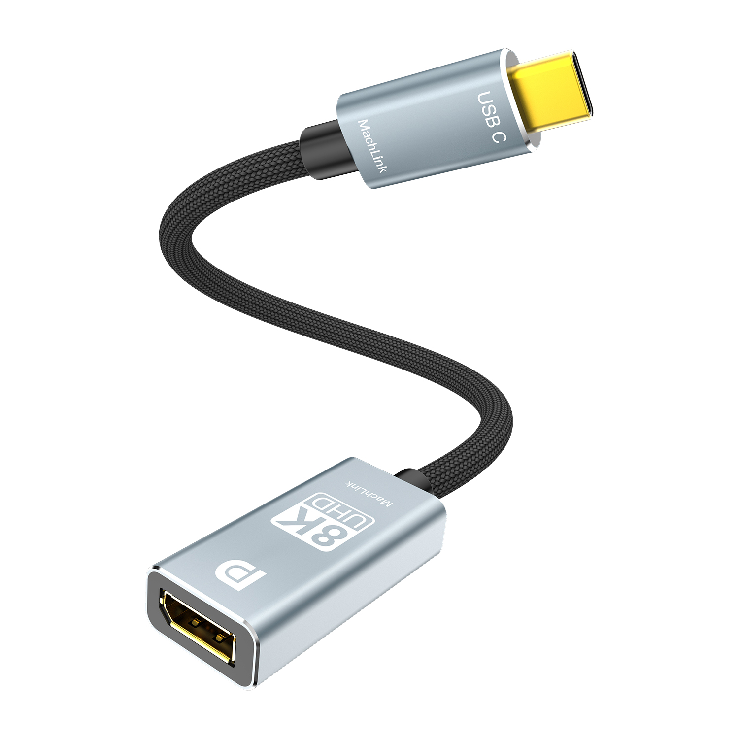 마하링크 ML-C2DPX Type C to DisplayPort 컨버터_이미지