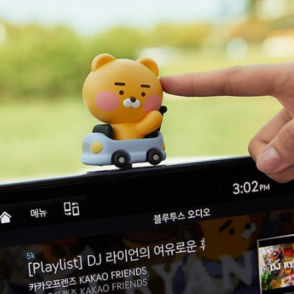 필코 인터내셔날 리틀라이언 네비위 움직이는 슬라이딩 차량용 방향제