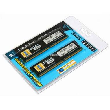 CORSAIR DDR 1G PC3200 TwinX1024-3200XL (512x2)