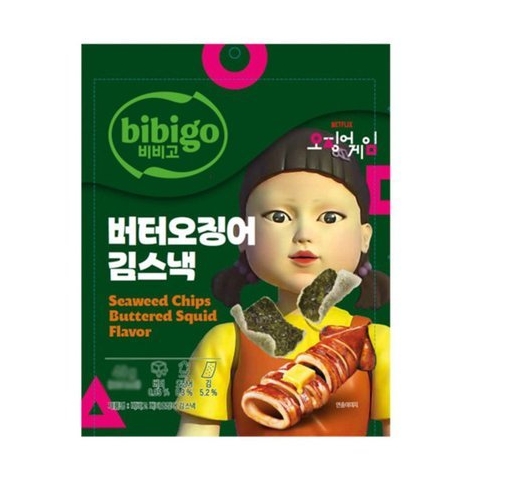 CJ제일제당 비비고 버터오징어 김스낵 40g (7개)_이미지