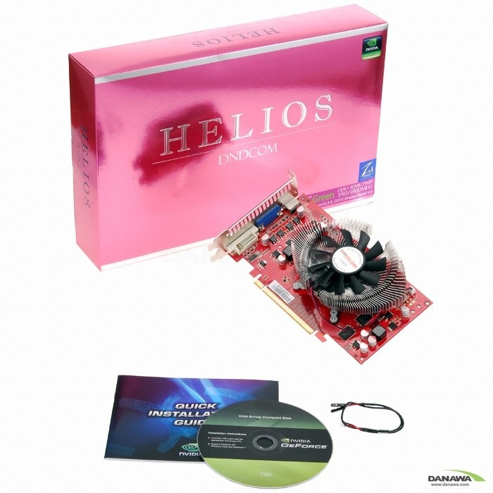 디앤디컴 지포스 9800GT HELIOS GREEN 512MB VF704_이미지
