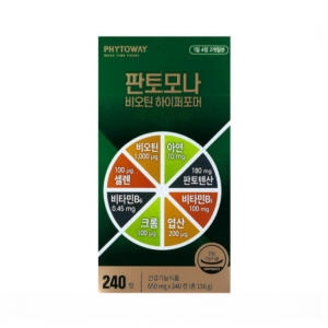 비오팜 판토모나 비오틴 하이퍼포머 650mg 240정_이미지