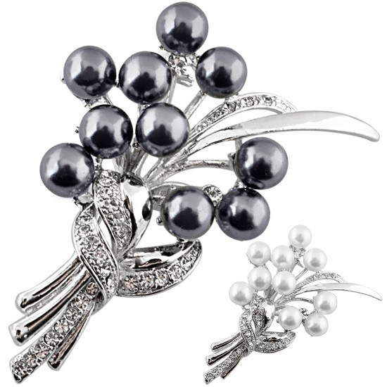 시클라멘 스왈스톤 브로치 BR015