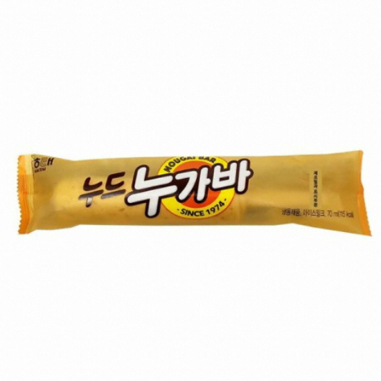 해태제과 누드 누가바 70ml (40개)