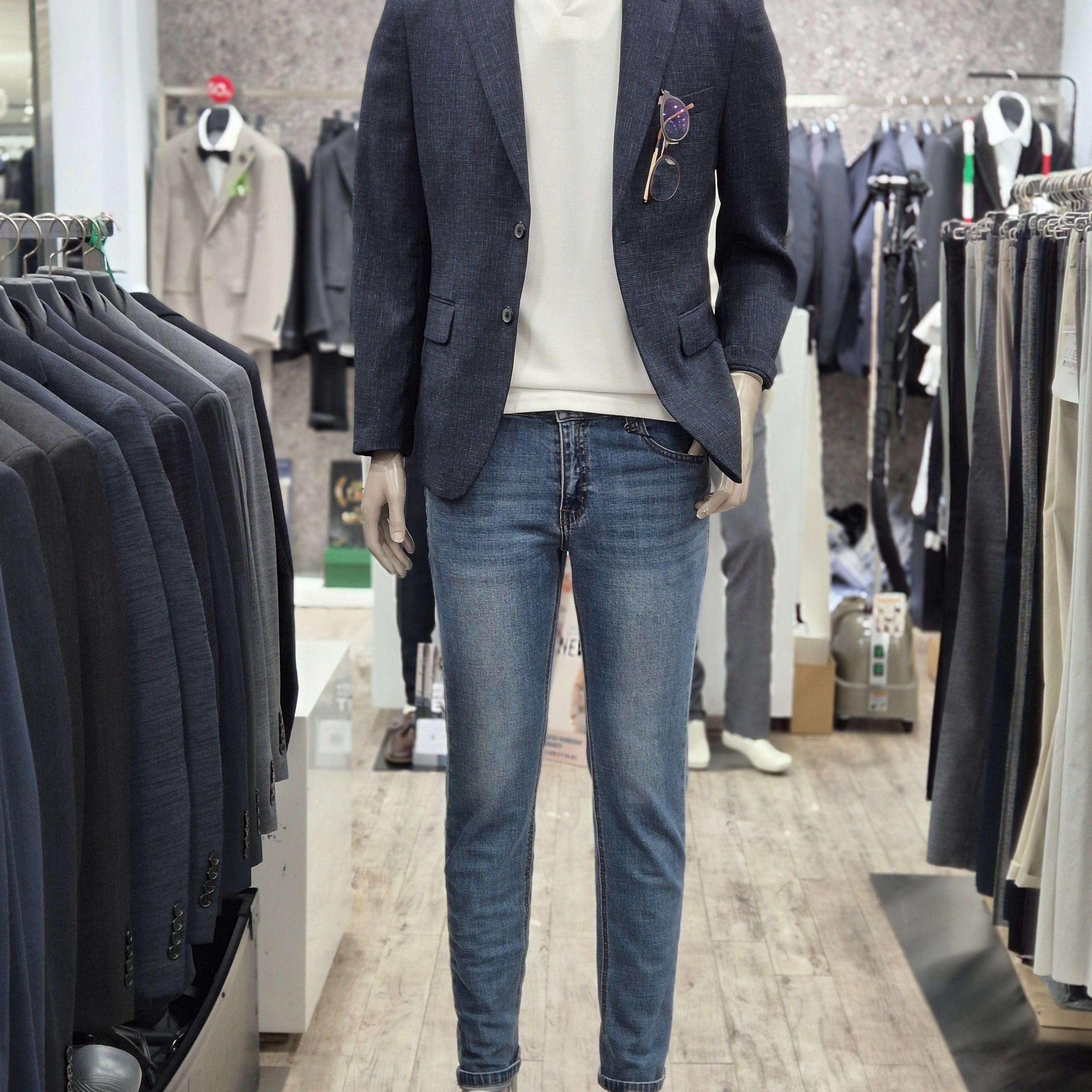 트루젠 쿨 스트레치 트리아세테이트 소프트 여름 자켓 F5MJK360 _DG_이미지