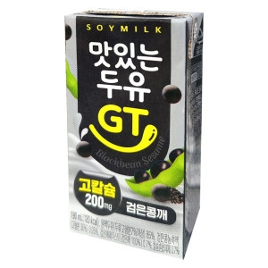 맛있는 두유 GT 고칼슘 검은콩깨 190ml