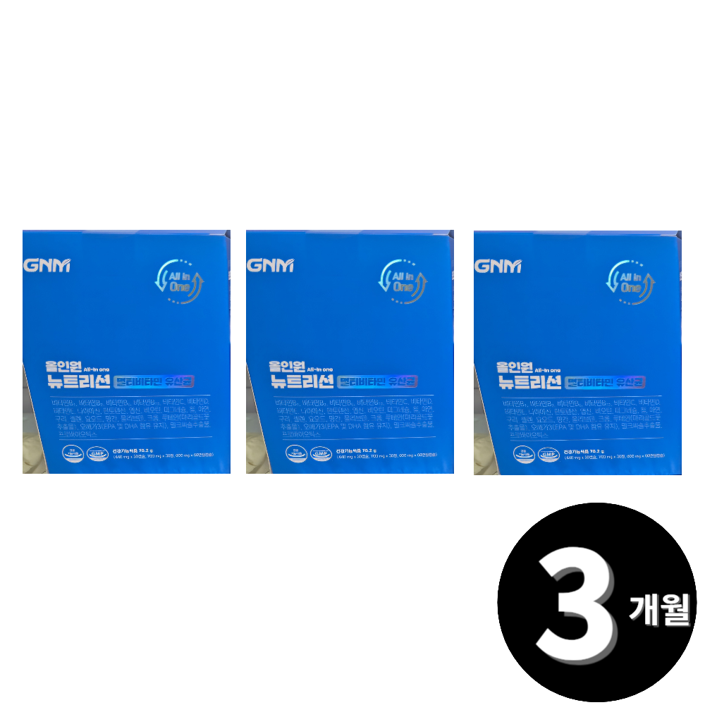 GNM자연의품격 올인원 뉴트리션 멀티비타민 유산균 30팩 (3개)_이미지