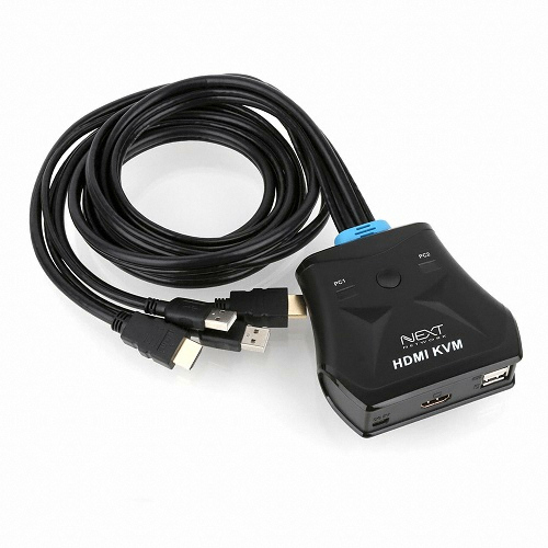 �������������ͽ� �ؽ�Ʈ 2:1 USB HDMI ���̺� ��ü�� KVM ����ġ (NEXT-622HC-KVM)