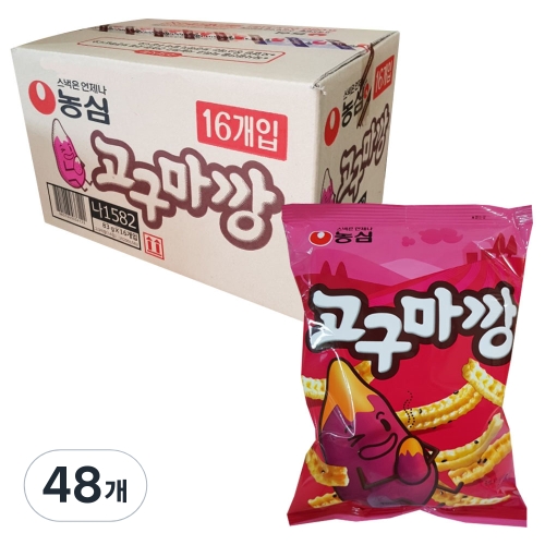 농심 고구마깡 83g (48개)_이미지
