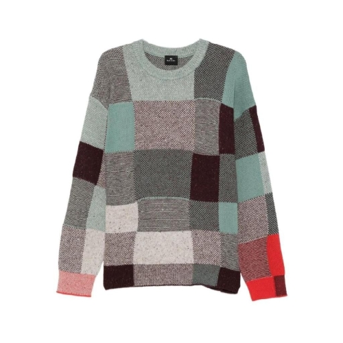 폴스미스 패치워크 스웨터 M2R505ZT22521 T