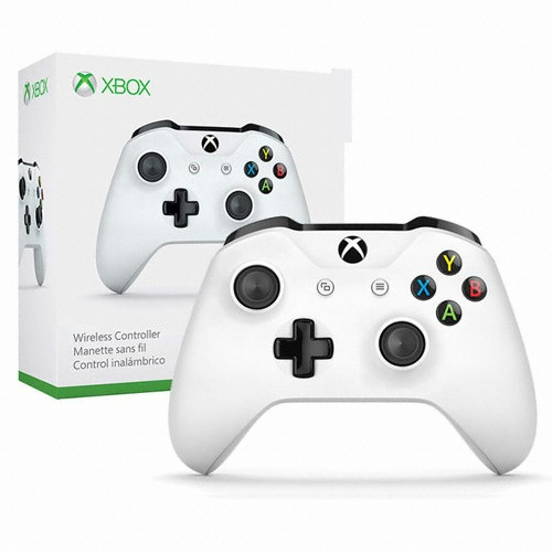 XBOX ONE S 블루투스 무선 컨트롤러 화이트_이미지